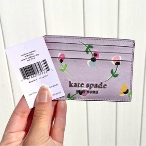 SOLD Kate Spade Floral Cameron Card Case
